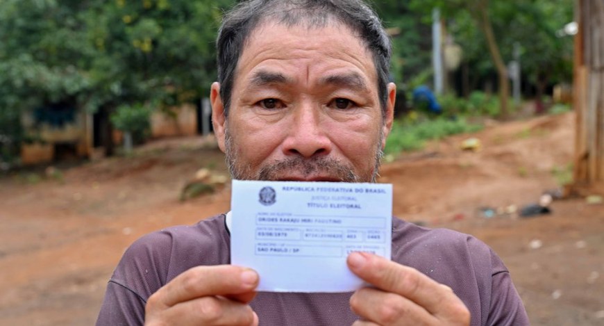 Aldeias indígenas recebem atendimento antes do fechamento do cadastro eleitoral