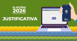 Justificativas relacionadas ao 1º turno e ao 2º turno podem ser feitas por meio do e-Título ou d...