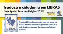 Campanha busca voluntários com conhecimento em Libras para as eleições