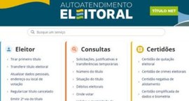 Eleições 2026: página do Autoatendimento muda para facilitar acesso a serviços