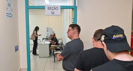 Até as 18h, cerca de 86,5% das seções eleitorais do estado já haviam encerrado a votação
