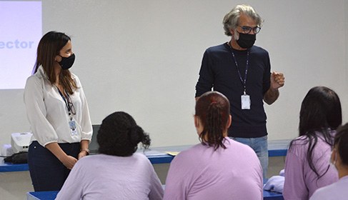 14.07.2022 - TRE-SP realiza palestra sobre processo eleitoral em unidade da Fundação CASA 14.07.2022 - TRE-SP realiza palestra sobre processo eleitoral em unidade da Fundação CASA
