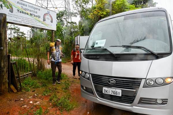 A viabilização do transporte para comunidades indígenas ocorre de forma articulada com outros órgãos