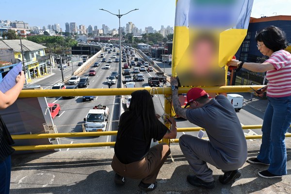 Ação da Corregedoria retira propaganda eleitoral instalada de forma irregular