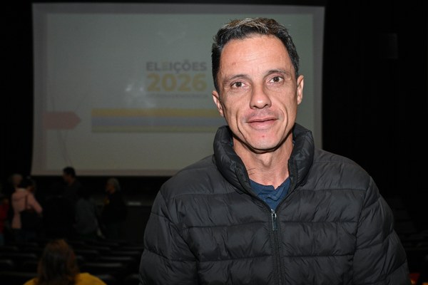 Alberto Campos já é mesário há mais de 10 anos
