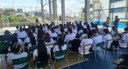 Iniciativa da 356ª Zona Eleitoral ocorreu em escolas estaduais. Equipe de servidores apresentou ...