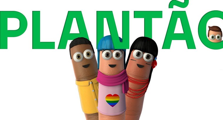 Arte plantão biometria dedoches Arte