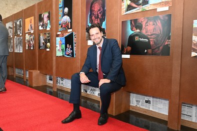 O presidente do TRT-2, Valdir Florindo, fez discurso durante a inauguração