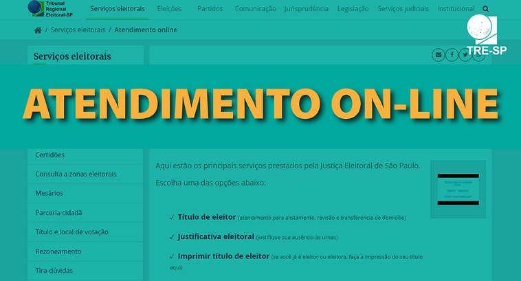 Sistema eletrônico de informações — Tribunal Regional Eleitoral de São Paulo