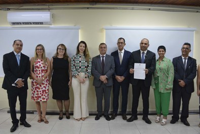 Cerimônia de instalação da 428ª Zona Eleitoral de Santana de Parnaíba