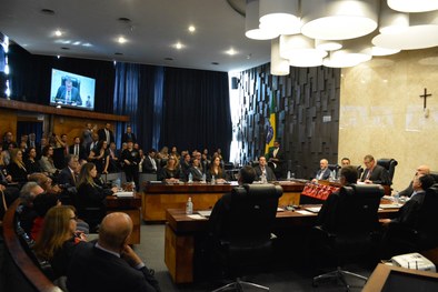 Cerimônia de entrega do Colar do Mérito Eleitoral Paulista