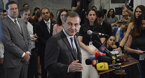 Coletiva do presidente do TRE-SP, des. Paulo Galizia, no segundo turno das Eleições 2022