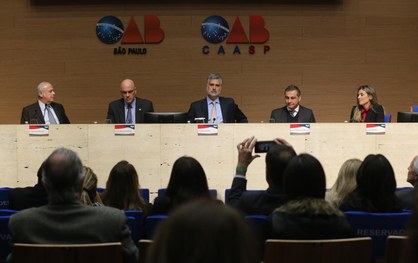 Congresso Paulista de Direito Eleitoral - 3º dia. Foto: Cesar Ogata

Foto geral dos participantes