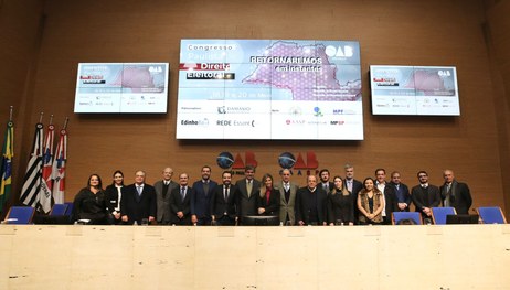 Congresso Paulista de Direito Eleitoral - 3º dia. Foto: Cesar Ogata

Foto geral dos participantes