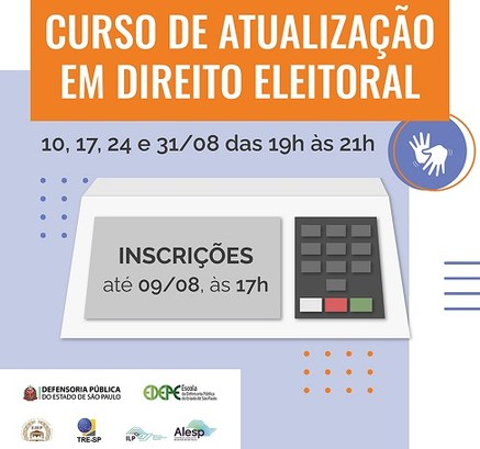 Curso de atualização em direito eleitoral TRE-SP Curso de atualização em direito eleitoral