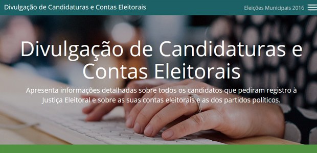 Divulgação de candidaturas