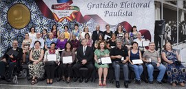 O vice-presidente e corregedor do TRE-SP, des. Waldir Sebastião de Nuevo Campos Junior, represen...