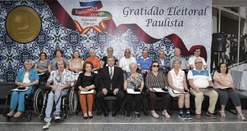 O vice-presidente e corregedor do TRE-SP, des. Waldir Sebastião de Nuevo Campos Junior, represen...