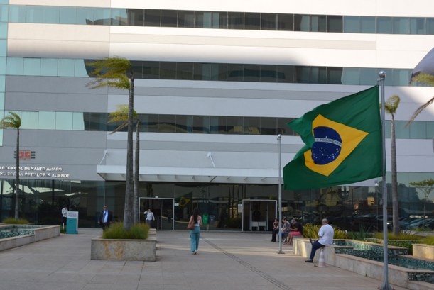 Fórum de Santo Amaro fachada Fórum