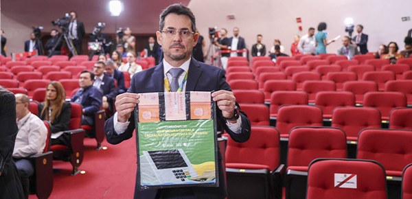 Foto: Luiz Roberto/TSE Cerimônia de Assinatura Digital e Lacração dos sistemas eletrônicos de votação - 04.09.2026
