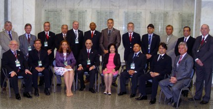 Foto oficial do XXXV Encontro do Colégio de Corregedores Eleitorais do Brasil que ocorreu no Ple...