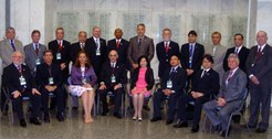 Foto oficial do XXXV Encontro do Colégio de Corregedores Eleitorais do Brasil que ocorreu no Ple...