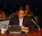 Juiz Luiz Guilherme da Costa Wagner Junior na sessão da corte do Tribunal Regional Eleitoral de ...