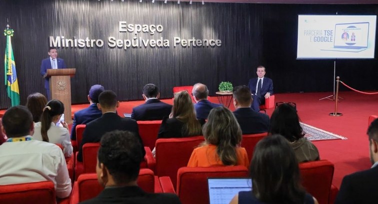 Plateia acompanha lançamento da parceria do TSE com Google Brasil para incentivo de tecnologia d...