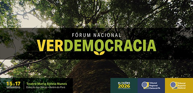 Logo Fórum Nacional Verdemocracia - 11.09.2025