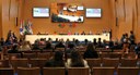 Mesa de abertura do Congresso Paulista de Direito Eleitoral. Foto: Cesar Ogata
