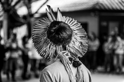 Morador da aldeia Rio Silveira, em Bertioga

Crédito: Paulo Eberlein/TRE-SP