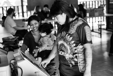 Morador da aldeia Rio Silveira, em Bertioga

Crédito: Paulo Eberlein/TRE-SP