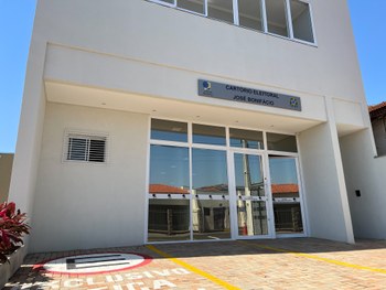 Nova sede do cartório da 64ª ZE — José Bonifácio.