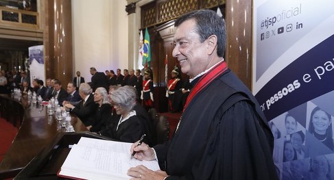 O presidente do TJSP, desembargador Fernando Antonio Torres Garcia