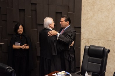 O desembargador Silmar Fernandes presidiu o TRE-SP no biênio 2024-2025