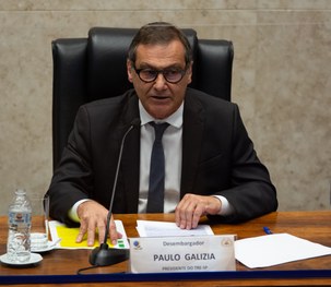Auditório do TRE-SP recebeu no dia 11 de julho o ministro Alexandre de Moraes para a palestra de...