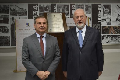 Espaço Democrático Poeta Paulo Bomfim, inaugurado nesta quinta-feira (14), na sede do TRE-SP