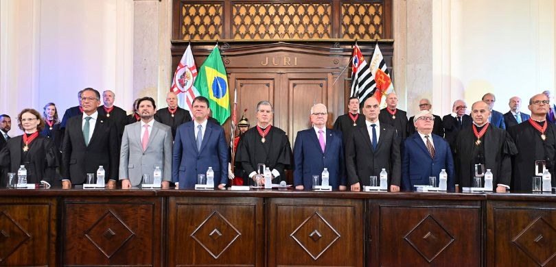 Cerimônia reuniu autoridades dos três Poderes e marcou a definição da cúpula do Judiciário pauli...