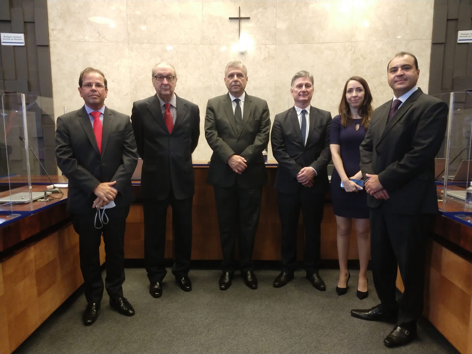 Presidente do TRE-SP recebe a Comitiva do Tribunal Regional Eleitoral do Rio Grande do Sul