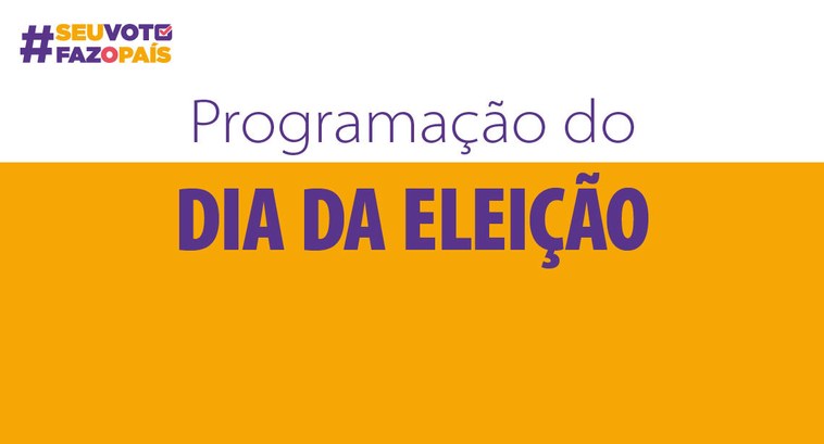 Programação do dia das eleições - auditoria de funcionamento das urnas eletrônicas 3 a 6% das ur...