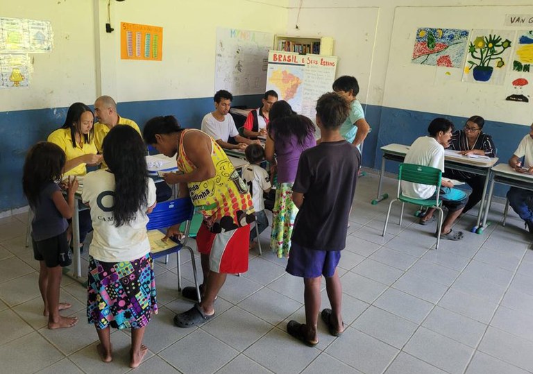 Projeto de inclusão político-eleitoral do TRE-SP atendeu, nesta quinta-feira (23), eleitores e e...