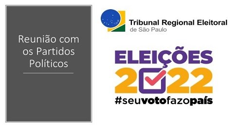 reunião com partidos registro TRE-SP TRE-SP orienta partidos políticos sobre registro de candidaturas para as Eleições 2022
