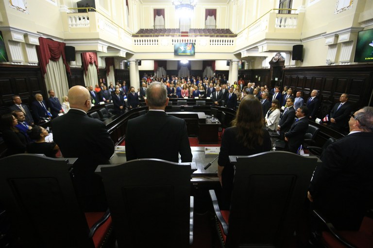 Solenidade de abertura no Tribunal de Justiça de Pernambuco (TJPE)