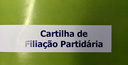 Representantes de partidos políticos registrados no Tribunal Regional Eleitoral do Maranhão part...