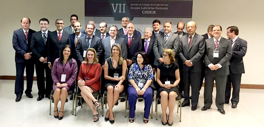 Foto do VII Colégio de Dirigentes das Escolas Judiciárias Eleitorais 2016