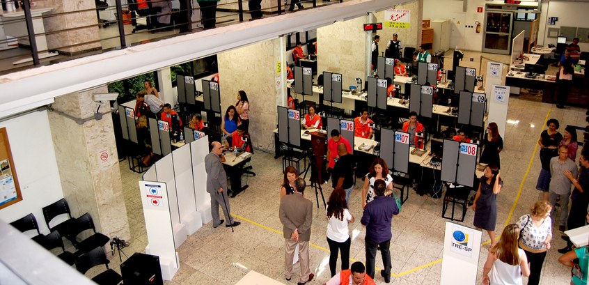 Foto inauguração posto vale anhangabau