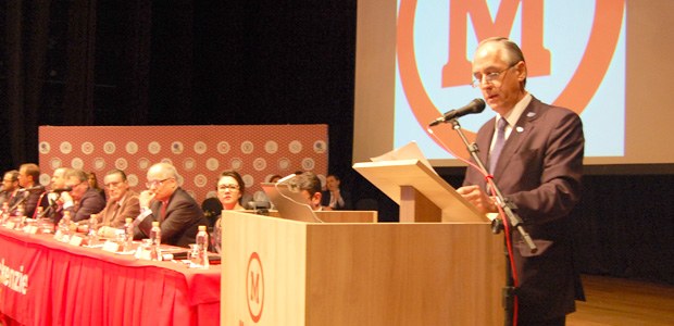 Imagem 1 do presidente Mário Devienne Ferraz no Congresso Internacional de Direito Eleitoral, re...