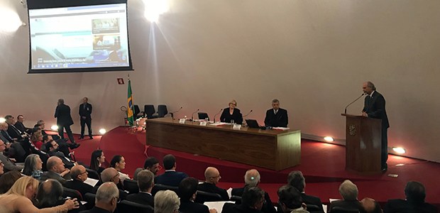 O presidente do Tribunal Regional Eleitoral de São Paulo (TRE-SP), desembargador Carlos Eduardo ...