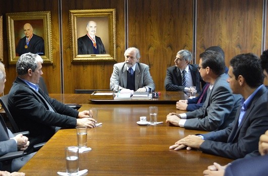 TRE - SP - Reunião de candidatos ao Governo de São Paulo - 13/8/2018 Candidatos ao Governo de São Paulo reúnem-se no TRE - 13/8/2018