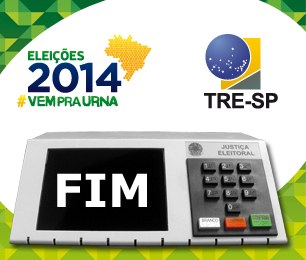 TRE-SP - Urna eletrônica - Fim